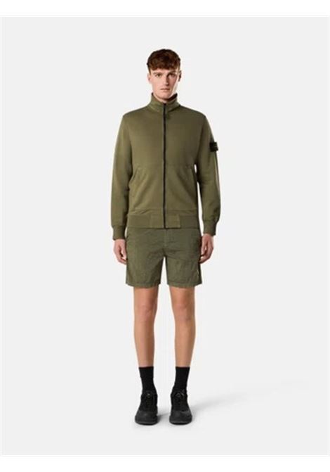 b100003 shorts man military green STONE ISLAND | L1S15 B100004 S0043V005G